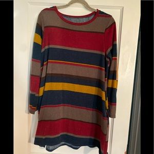 Chic Soul striped dress Find the Right Time 1X